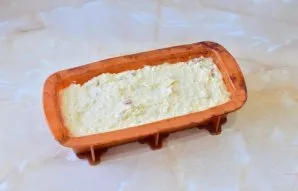 Put the finished dough in a silicone baking sheet. Depending on the quality of the form, you can lubricate it with vegetable oil. Bake th...