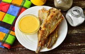 Lemon sauce for fish is ready!