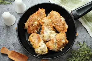 Pour vegetable oil into the pan and heat over medium heat. Put the meat fingers and fry on all sides until golden brown. Transfer them to...