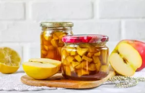 Store in a cool place. Apples and the syrup itself can be used when baking a cake. Can also be used for pancakes. Delicious!