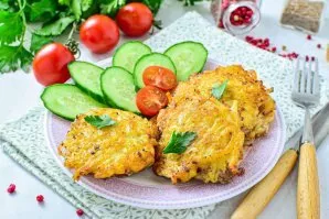 Serve with vegetables.