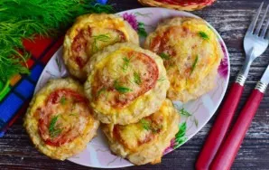 We got such delicious meat nests!