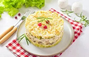 Cool the salad and serve. Enjoy your meal!