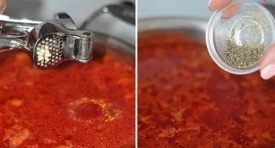 Add salt, pepper, sugar and garlic to taste. Cook for another 7-10 minutes until the potatoes are ready. Then remove from heat, cover wit...