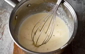 Mix everything vigorously.