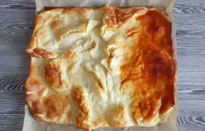 Spread jam on a small portion.