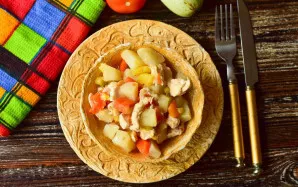 Turkish stew ready! Enjoy your meal!