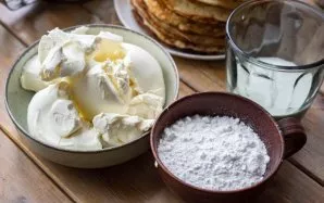 Collect all the ingredients of the cream.