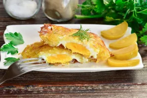 The original potato breakfast is ready! Delicious!