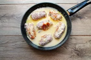 Cover the pan with a lid, reduce heat and simmer for 40-45 minutes until tender.