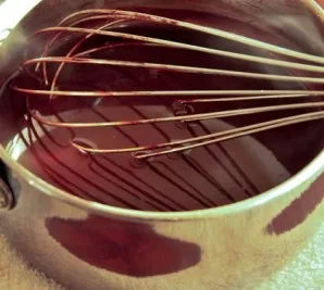 Put the pot on medium heat and bring to a boil, stirring constantly. The mixture should be completely smooth, so don't stop stirring for ...