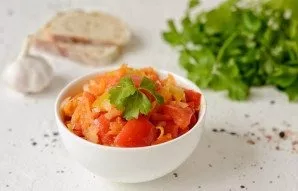 Hungarian salad with carrots for the winter is ready, with a good appetite!