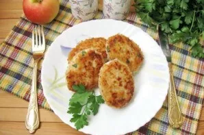 Serve cutlets for lunch or dinner with any side dish.