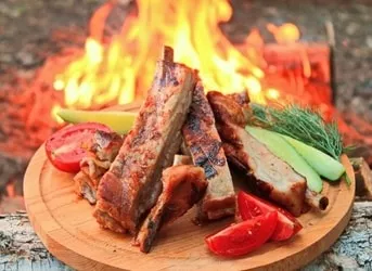 American style pork ribs