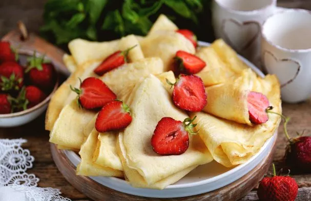 Pancakes without wheat flour