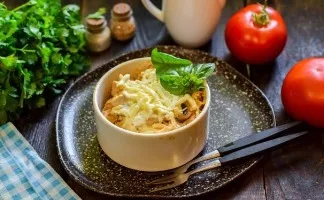 Dietary julienne with chicken