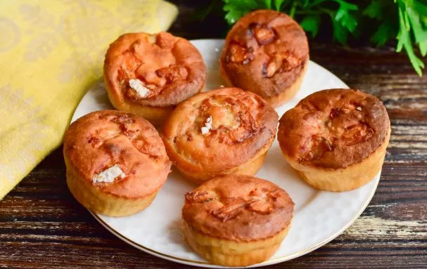 Cupcakes with fish