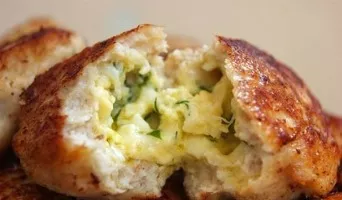 Cutlets winter fairy tale