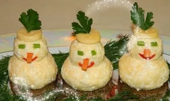 Snack Snow long ago